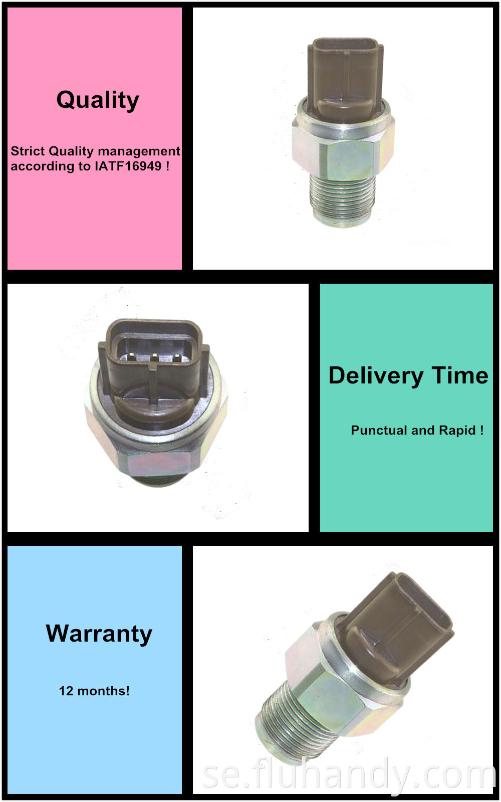 High-performance automotive pressure sensor